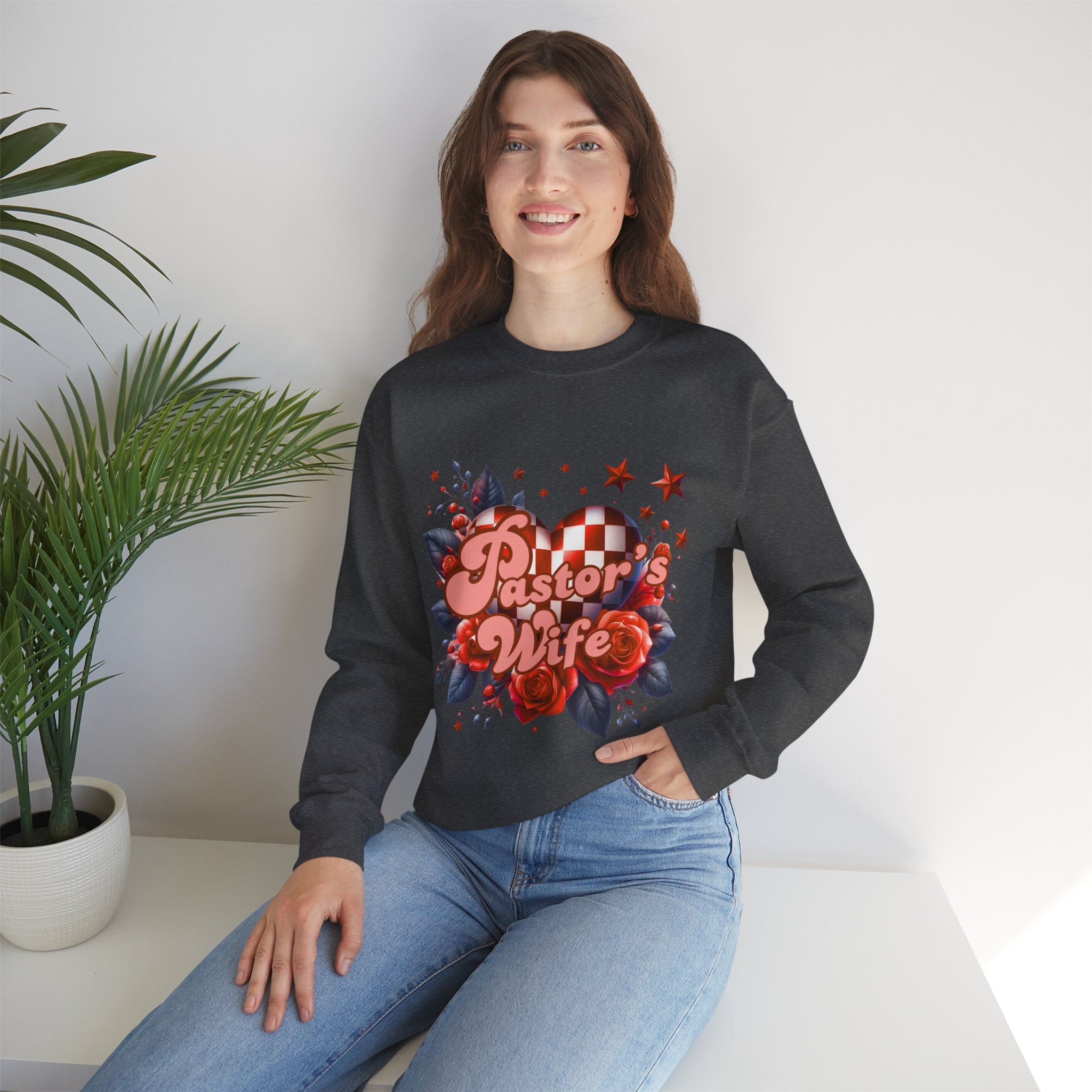 Copy of Floral Pastor's Wife Sweatshirt