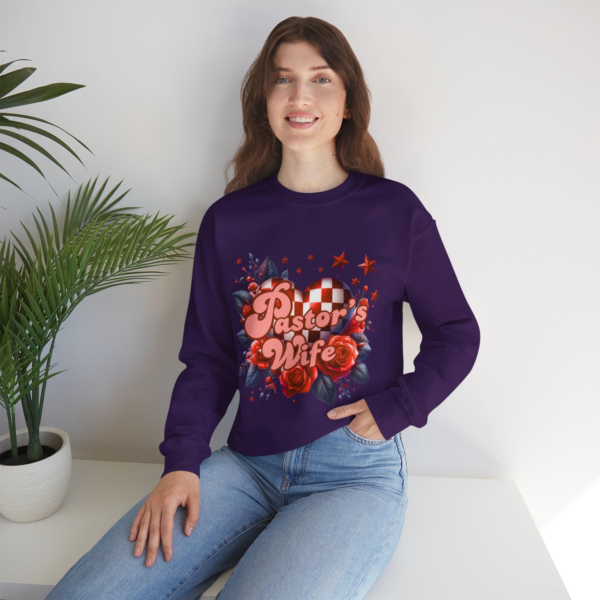Copy of Floral Pastor's Wife Sweatshirt