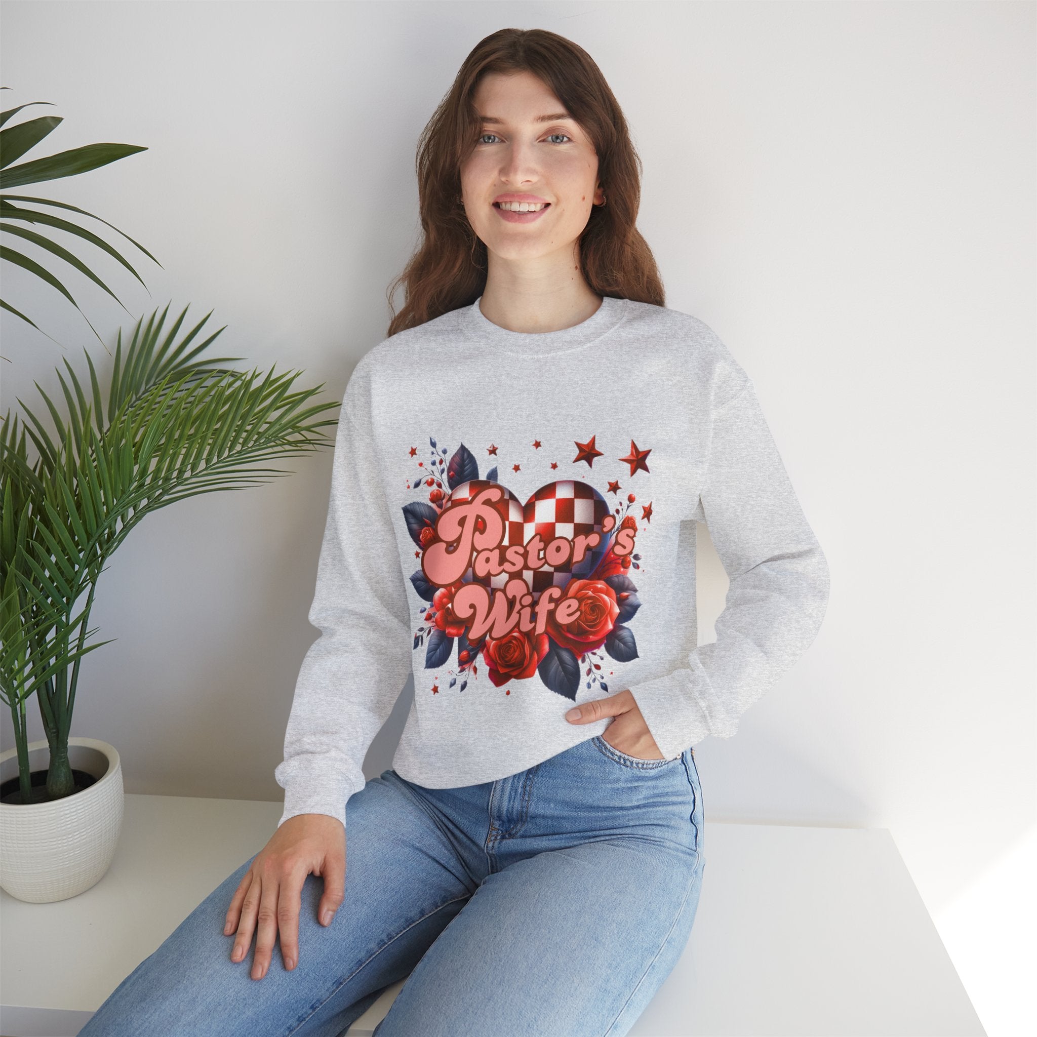 Copy of Floral Pastor's Wife Sweatshirt
