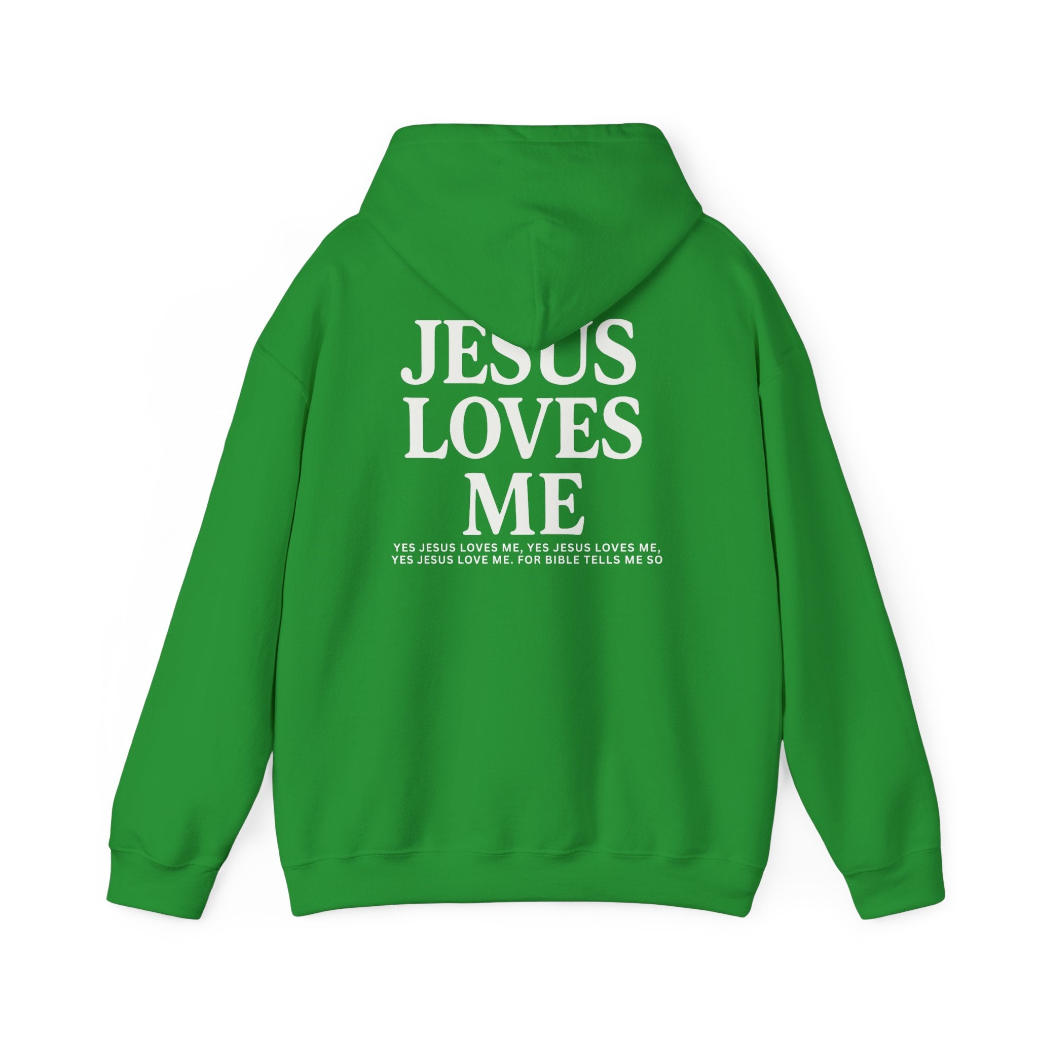 "Jesus Loves Me Christian Hoodie – Unisex Faith-Inspired Hoodies
