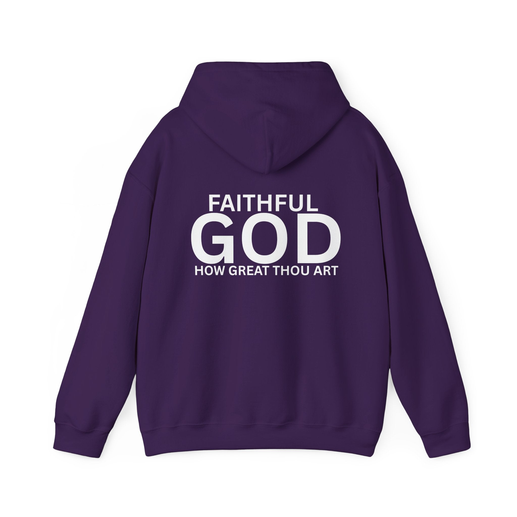 Faithful God Christian Hoodie – Inspirational Unisex Faith-Based Sweatshirt