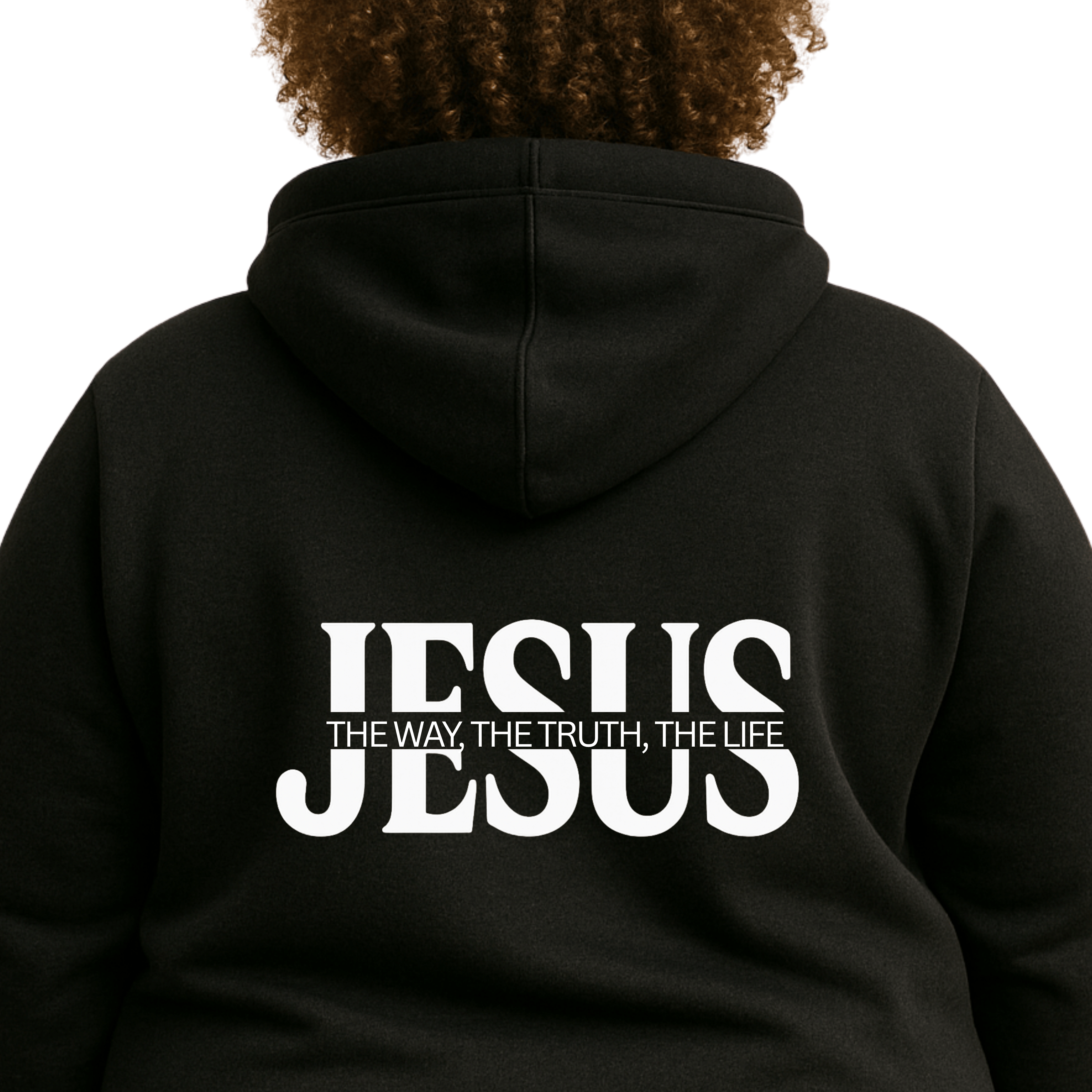 Jesus The Way The Truth The Life Hoodie – Christian Faith-Based Unisex Sweatshirt