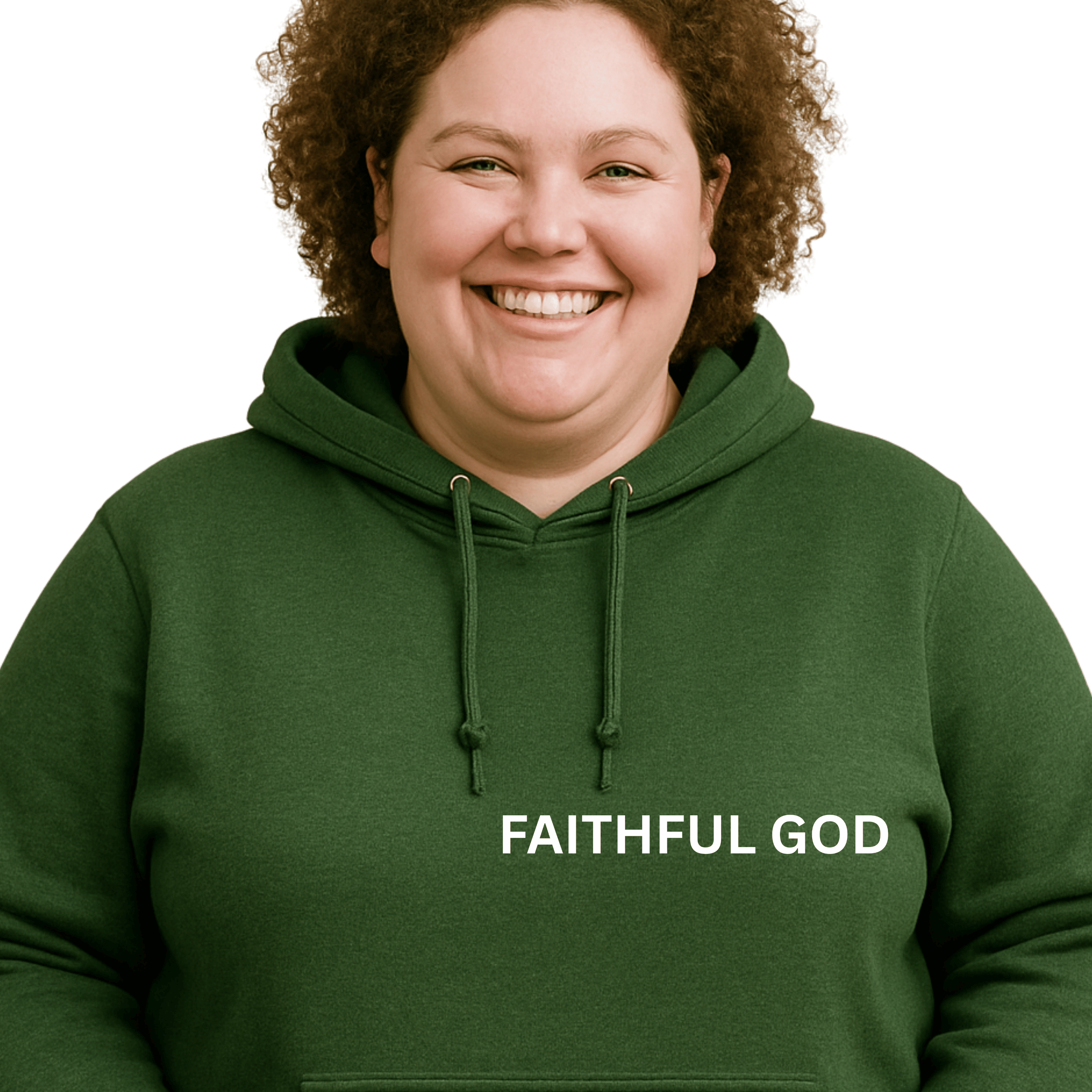 Faithful God Christian Hoodie – Inspirational Unisex Faith-Based Sweatshirt