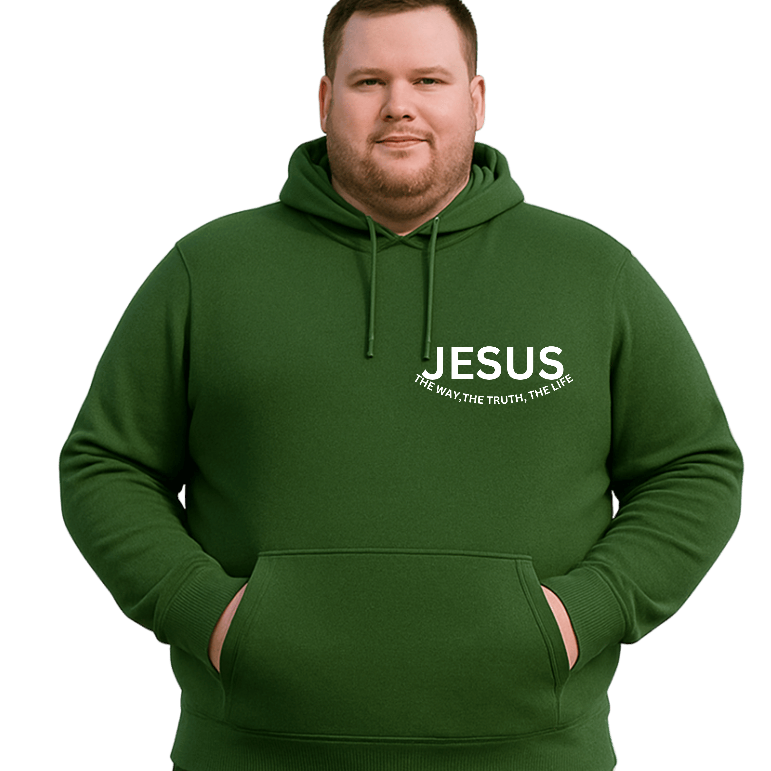 Jesus The Way The Truth The Life Hoodie – Christian Faith-Based Unisex Sweatshirt