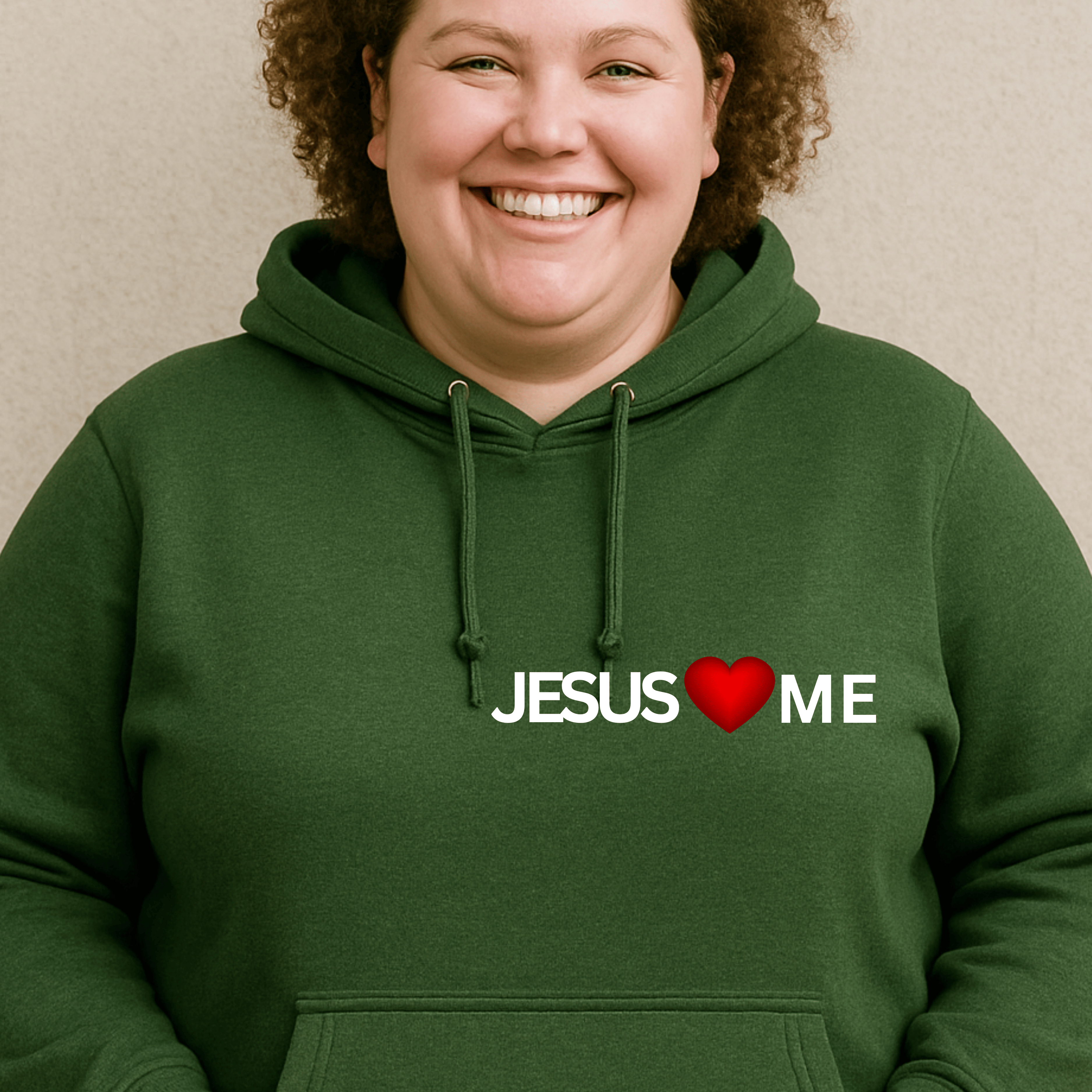 "Jesus Loves Me Christian Hoodie – Unisex Faith-Inspired Hoodies